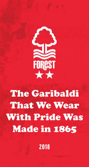 Enthralling View Of The Nottingham Forest Fc Home Ground With The Garibaldi Signature Reds Prominently Displayed. Wallpaper