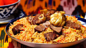 Enticing Beef Biryani Wallpaper