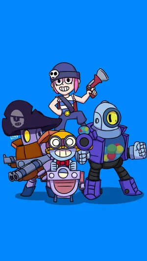 Epic Battle Of Super Rare Brawlers In Brawl Stars 4k Wallpaper