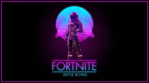Epic Battle Royale Games Now Here In Cool Fortnite Logo Wallpaper