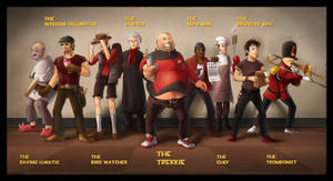 Epic Battle - Team Fortress 2 Parody Art Wallpaper