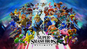 Epic Fighters Of Smash Ultimate Wallpaper