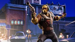 Epic Fortnite Skins Battle Royale Showdown Wallpaper