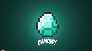 Epic Minecraft Diamond! Wallpaper