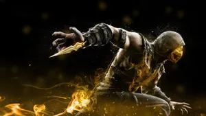Epic Mortal Kombat Scorpion Wallpaper