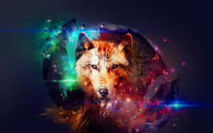 Epic Wolves Broken Planet Wallpaper