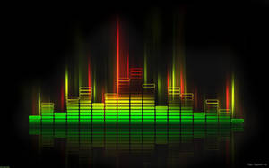Equalizer Playing Cool Music Wallpaper