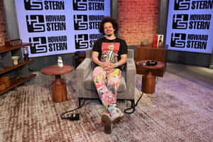 Eric Andre Howard Stern Show Visit Wallpaper