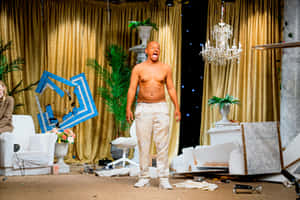 Eric Andre Show Chaotic Set Wallpaper