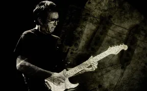 Eric Clapton Faded Edit Wallpaper