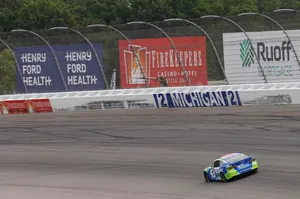 Erik Jones' Car Inside The Circuit Wallpaper