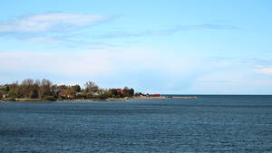 Estonia Kaberneeme Coastal Village Wallpaper