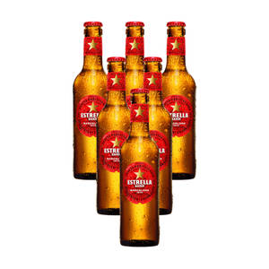 Estrella Damm Beer Bottles Wallpaper