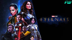 Eternals 2021 Movie Digital Cover Wallpaper