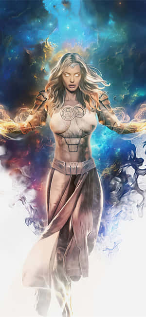 Eternals Movie Thena Digital Art Wallpaper