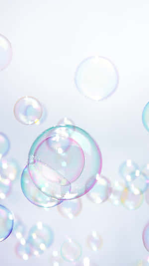 Ethereal Soap Bubbles Backdrop Wallpaper