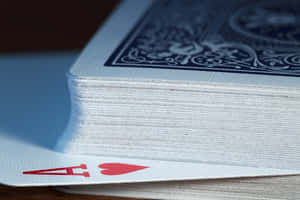 Euchre Card Deck Ace Of Hearts Wallpaper