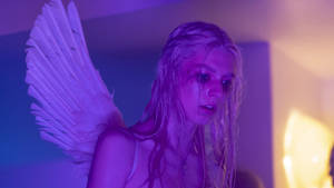 Euphoria Hbo Jules With Angel Wings Wallpaper