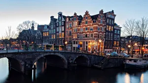 Europe's Amsterdam Red Light District Wallpaper