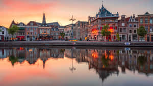 European_ Canal_ Sunset_ Reflections.jpg Wallpaper