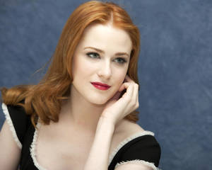 Evan Rachel Wood Red Hair Lovely Smile Wallpaper