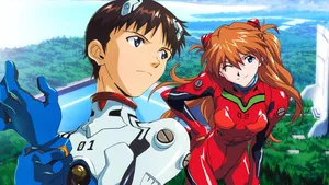 Evangelion Iconic Duo Wallpaper