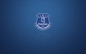 Everton F.c Dark Pastel Blue Wallpaper