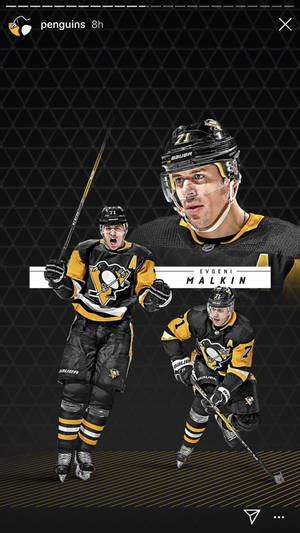 Evgeni Malkin Pittsburgh Penguins Instagram Story Wallpaper