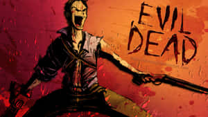Evil Dead Cartoon Drawing Wallpaper