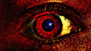 Evil Eye Red Wallpaper