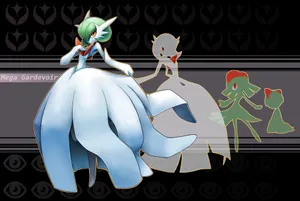 Evolution Of Ralts To Gardevoir Wallpaper