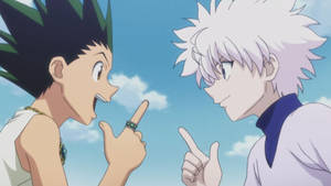 Excited Gon And Killua 4k Wallpaper