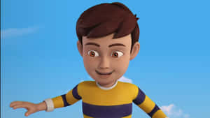 Exciting Adventures With Rudra In Nickelodeon Cartoon Series Wallpaper