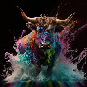 Exciting Moments At The Traditional Jallikattu Festival Wallpaper