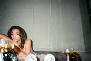 Exciting Nightlife Scene - An Elevated Inside View Of A Modern Nightclub Wallpaper