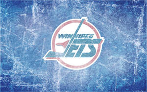 Exciting Winnipeg Jets Game On Home Ice Rink Wallpaper