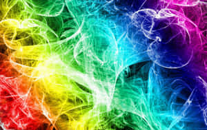 Exhibiting The Art Of Cool Color Spectrum Wallpaper