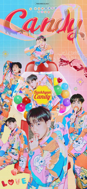 Exo Baekhyun Candy Wallpaper