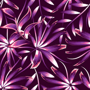Exotic Purple Flowers [wallpaper] Wallpaper