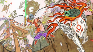 Experience A Legend With Okami Hd Wallpaper