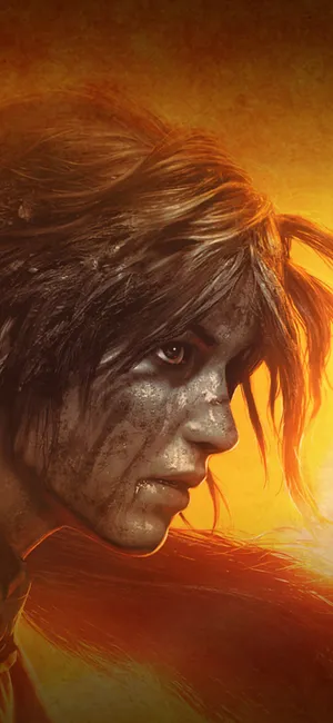 Experience Adventures Anytime With The Lara Croft Iphone Wallpaper