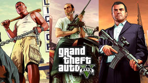 Experience An Epic Adventure In Cool Gta 5 Wallpaper