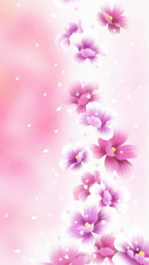 Experience Boundless Imagination At Girly Galaxy Wallpaper