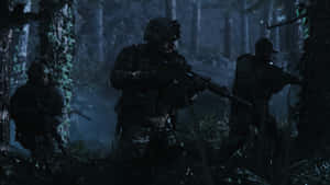 Experience Epic Gunfights With Call Of Duty Modern Warfare Wallpaper