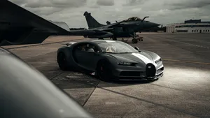 Experience Luxury With The Iconic Bugatti Car Wallpaper