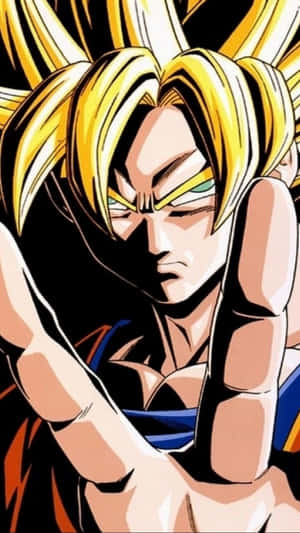Experience Nostalgia With The Dragon Ball Z Phone Wallpaper