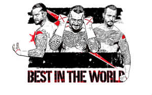 Experience The Art Of Punk Rock With Cm Punk Wallpaper