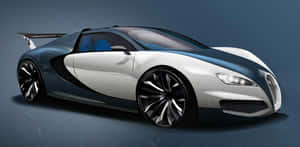 Experience The Luxury Of A Bugatti Car Wallpaper