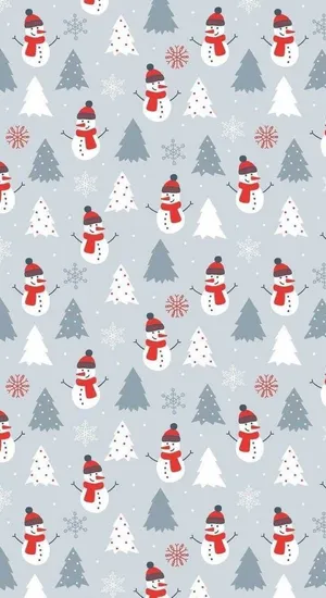 Experience The Magic Of Winter With A White Christmas Iphone Wallpaper