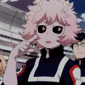 Experience The Power Of Color And Nature With Ashido! Wallpaper